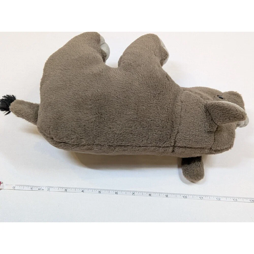 Wild Republic Rhino Baby Gray Plush 13